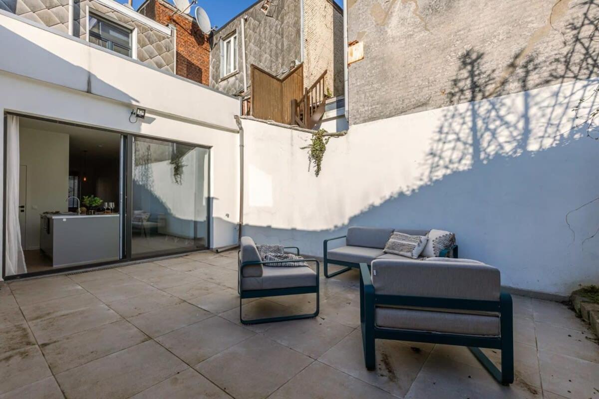 House With Large And Sunny Terrace Villa Antwerpen Exteriör bild
